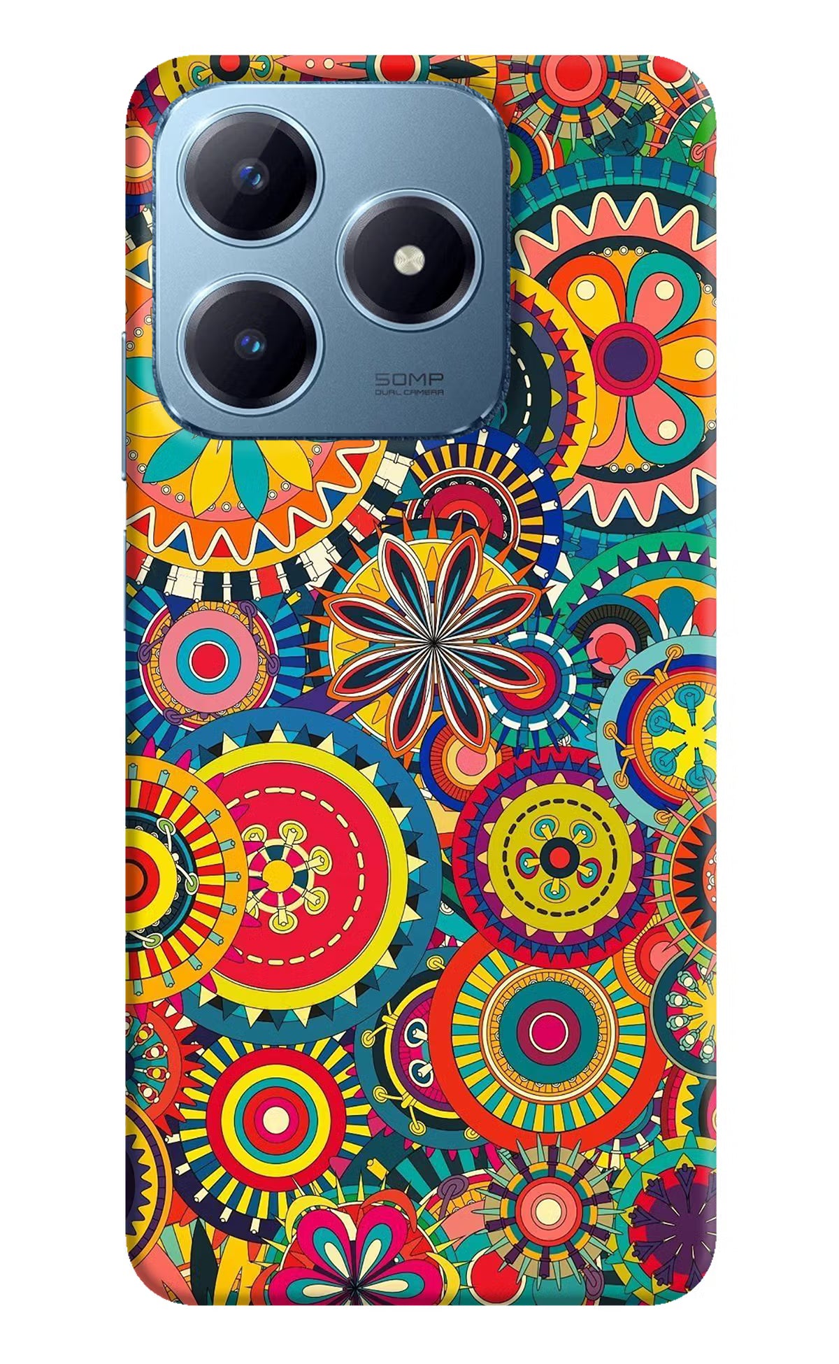 Gol Gol Art Realme Narzo N63 Hard Case Back Cover by Casekaro