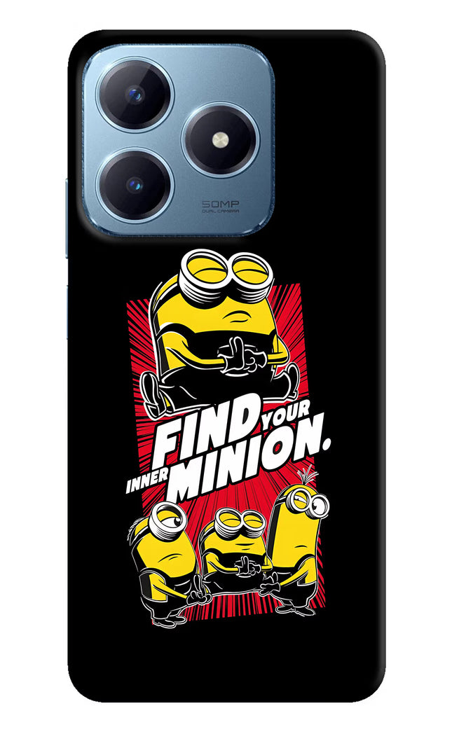 Find your inner Minion Realme Narzo N63 Hard Case Back Cover by Casekaro