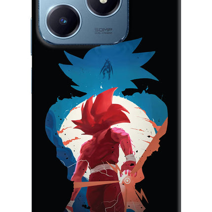 Goku Realme Narzo N63 Hard Case Back Cover by Casekaro
