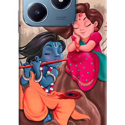 Radhe Krishna Realme Narzo N63 Hard Case Back Cover by Casekaro