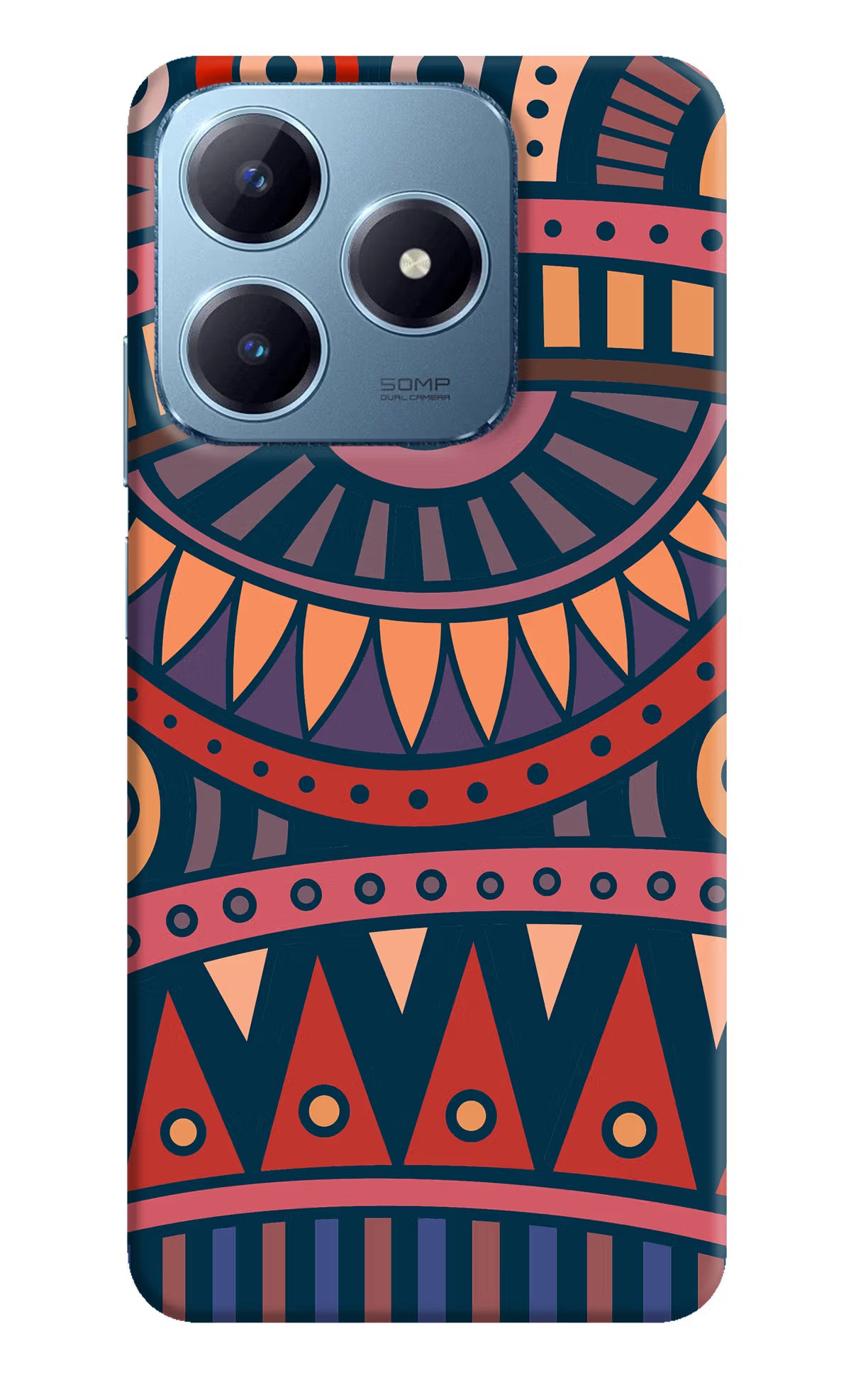African Culture Design Realme Narzo N63 Hard Case Back Cover by Casekaro
