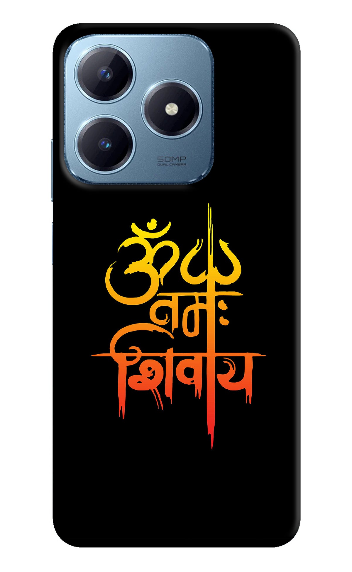 Om Namah Shivay Realme Narzo N63 Back Cover