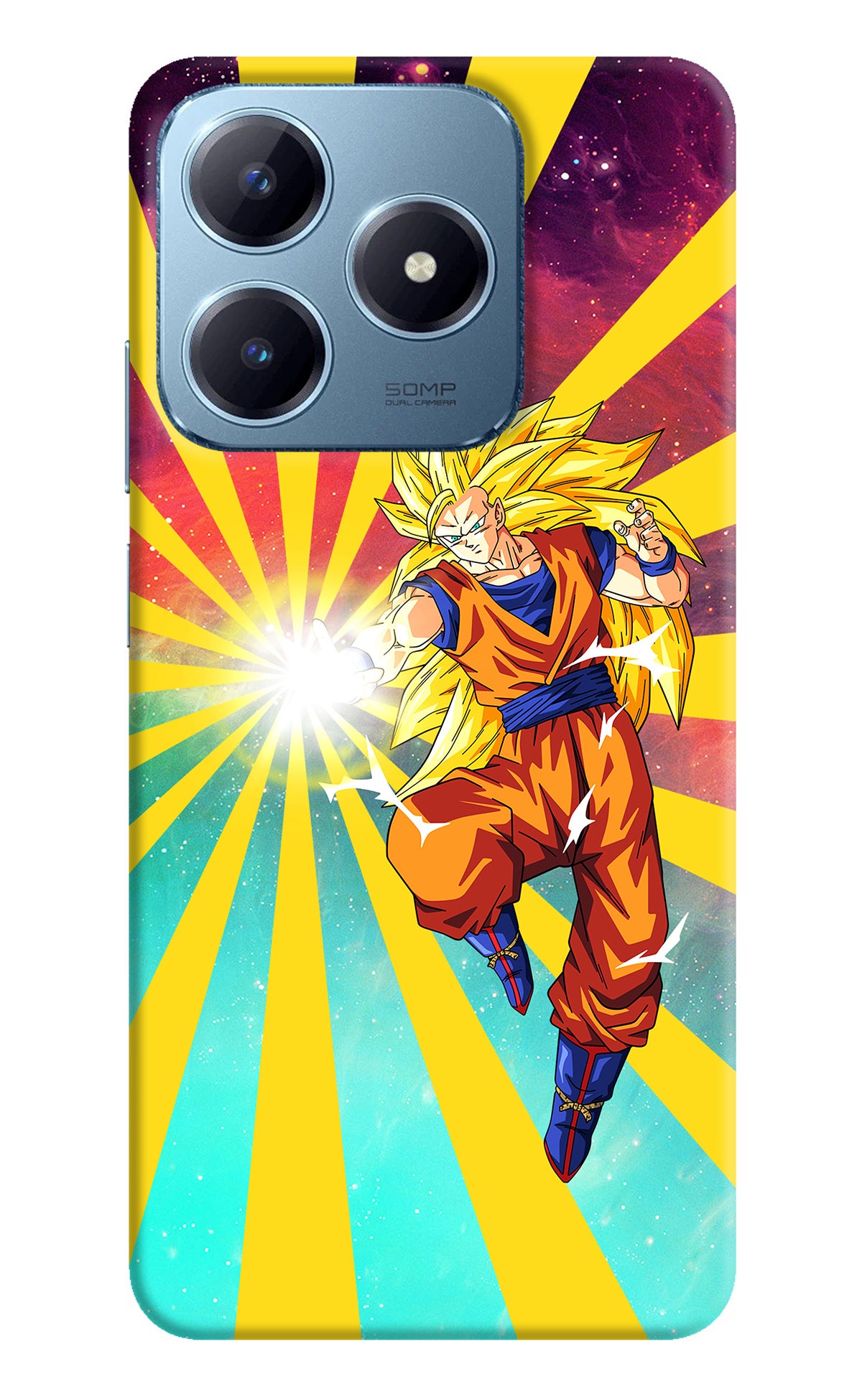 Goku Super Saiyan Realme Narzo N63 Back Cover