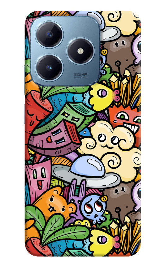 Veggie Doodle Realme Narzo N63 Hard Case Back Cover by Casekaro