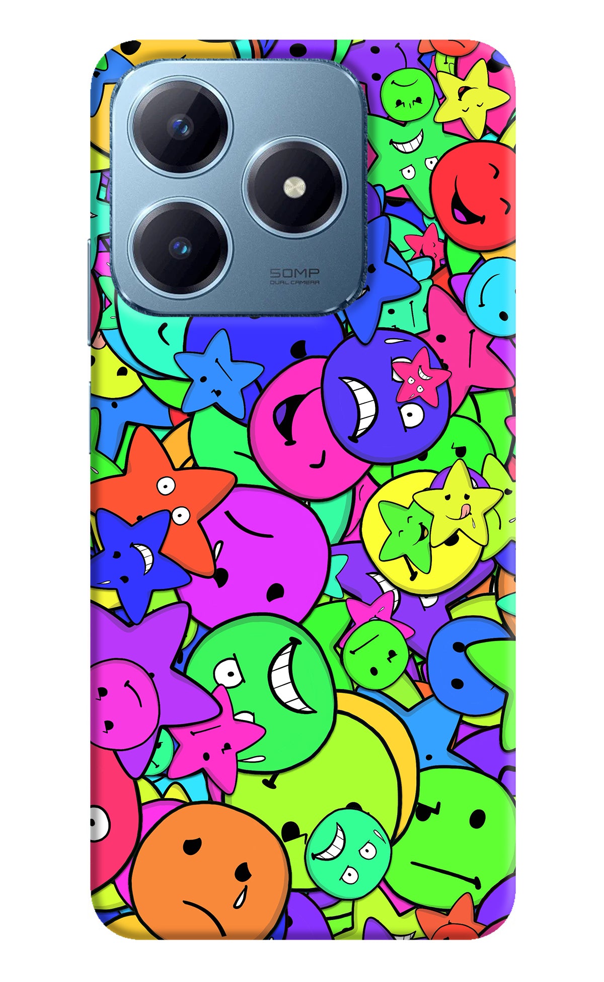 Fun Doodle Realme Narzo N63 Back Cover