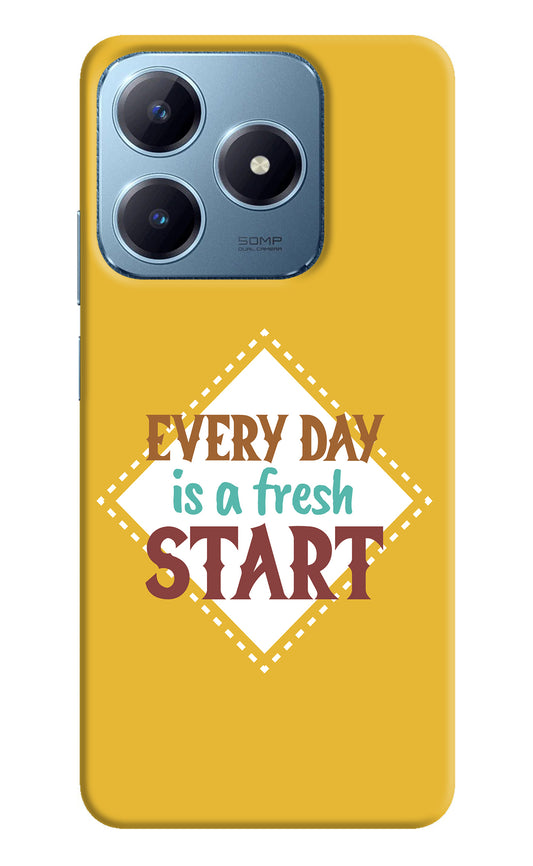 Every day is a Fresh Start Realme Narzo N63 Back Cover