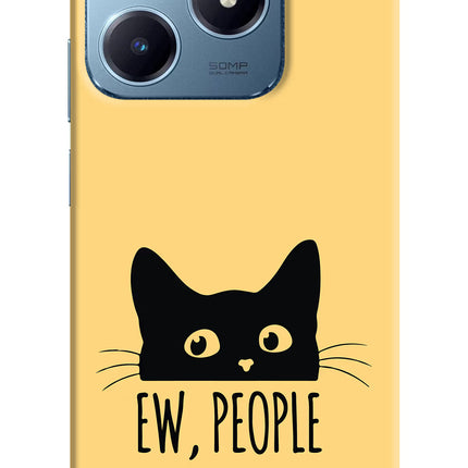 Ew People Catitude Realme Narzo N63 Hard Case Back Cover by Casekaro