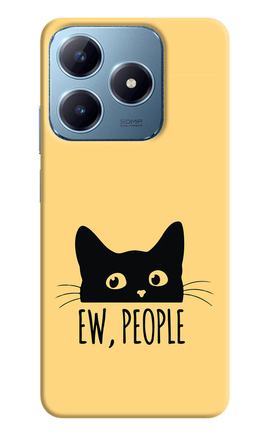 Ew People Catitude Realme Narzo N63 Hard Case Back Cover by Casekaro