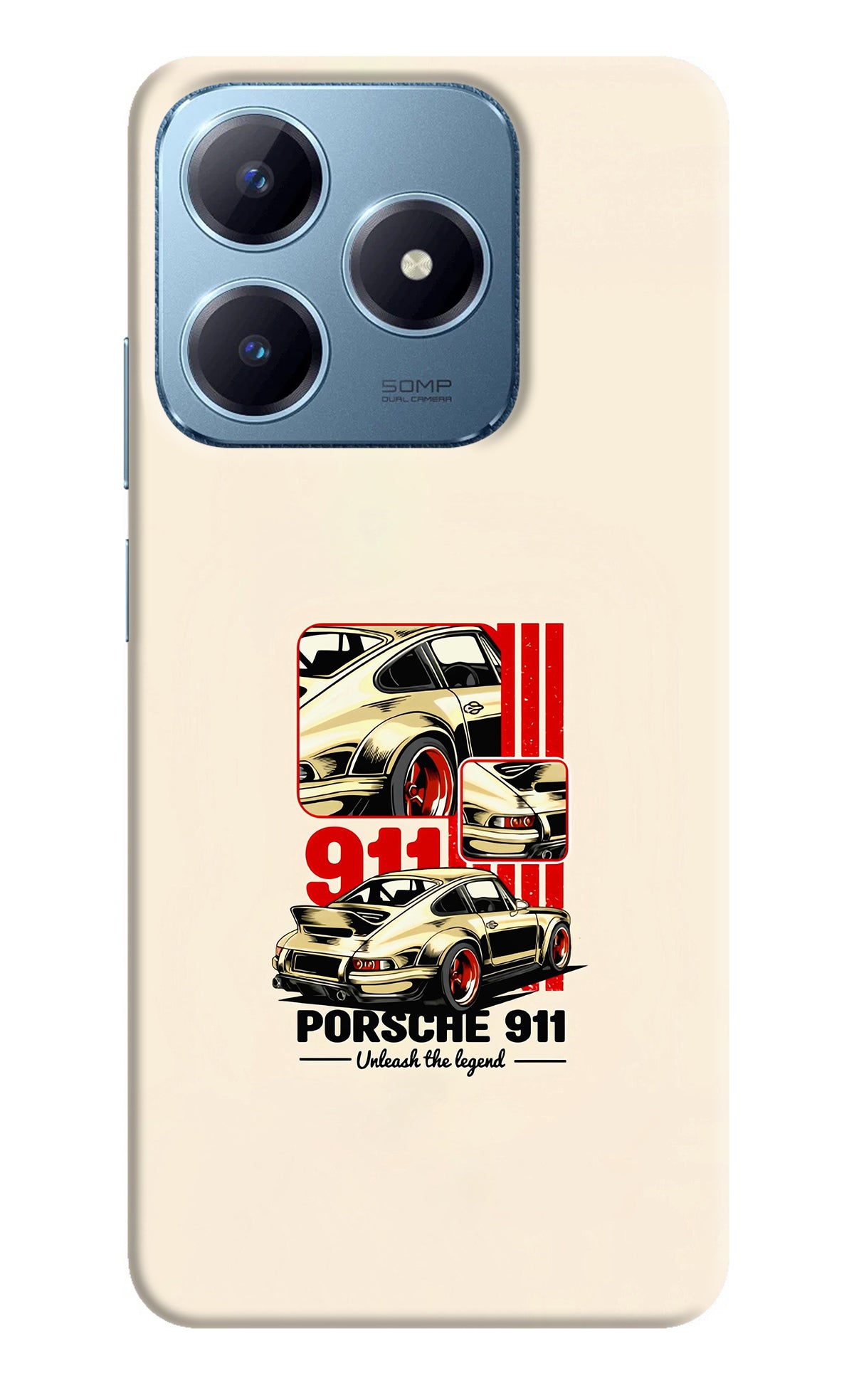 Classic Porsche 911 Realme Narzo N63 Back Cover