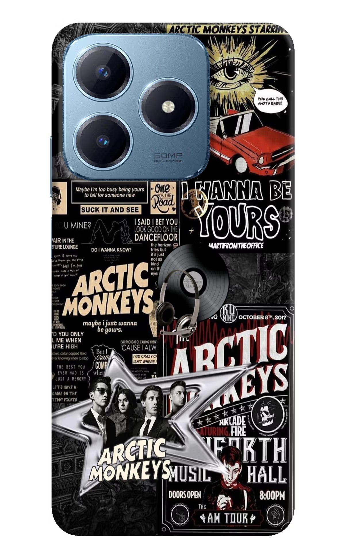 Arctic Monkeys Realme Narzo N63 Hard Case Back Cover by Casekaro