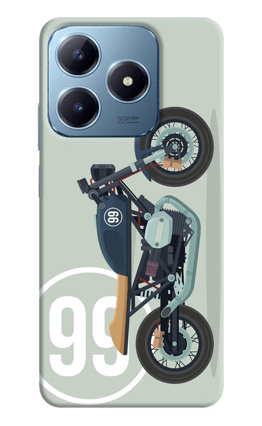 Classic Cafe Racer 99 Realme Narzo N63 Hard Case Back Cover by Casekaro