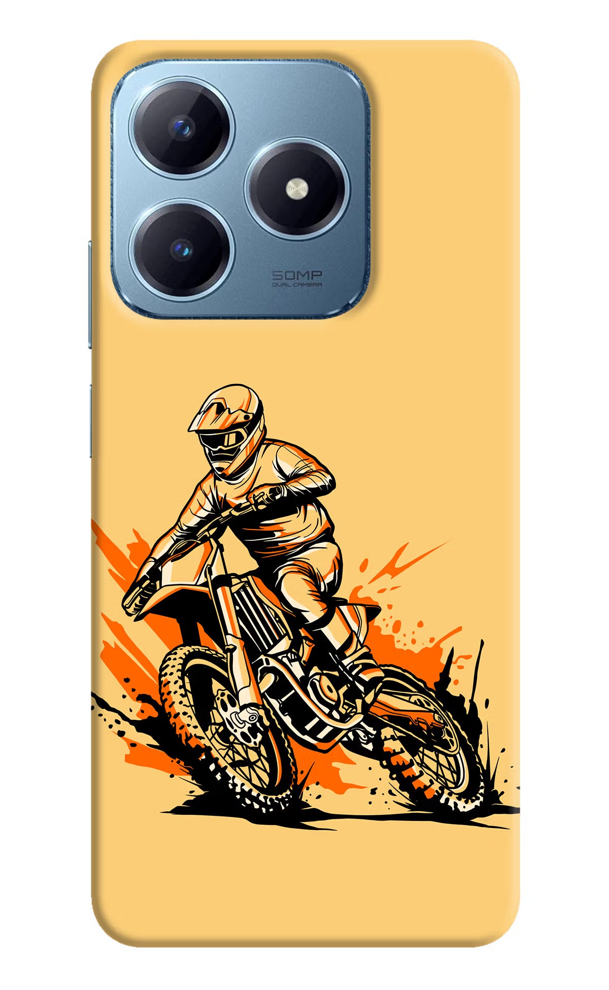 Off-Road Fury Realme Narzo N63 Hard Case Back Cover by Casekaro