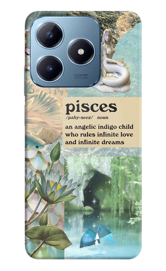 Pisces Zodiac Realme Narzo N63 Hard Case Back Cover by Casekaro