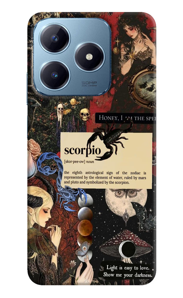 Scorpio Zodiac Realme Narzo N63 Hard Case Back Cover by Casekaro