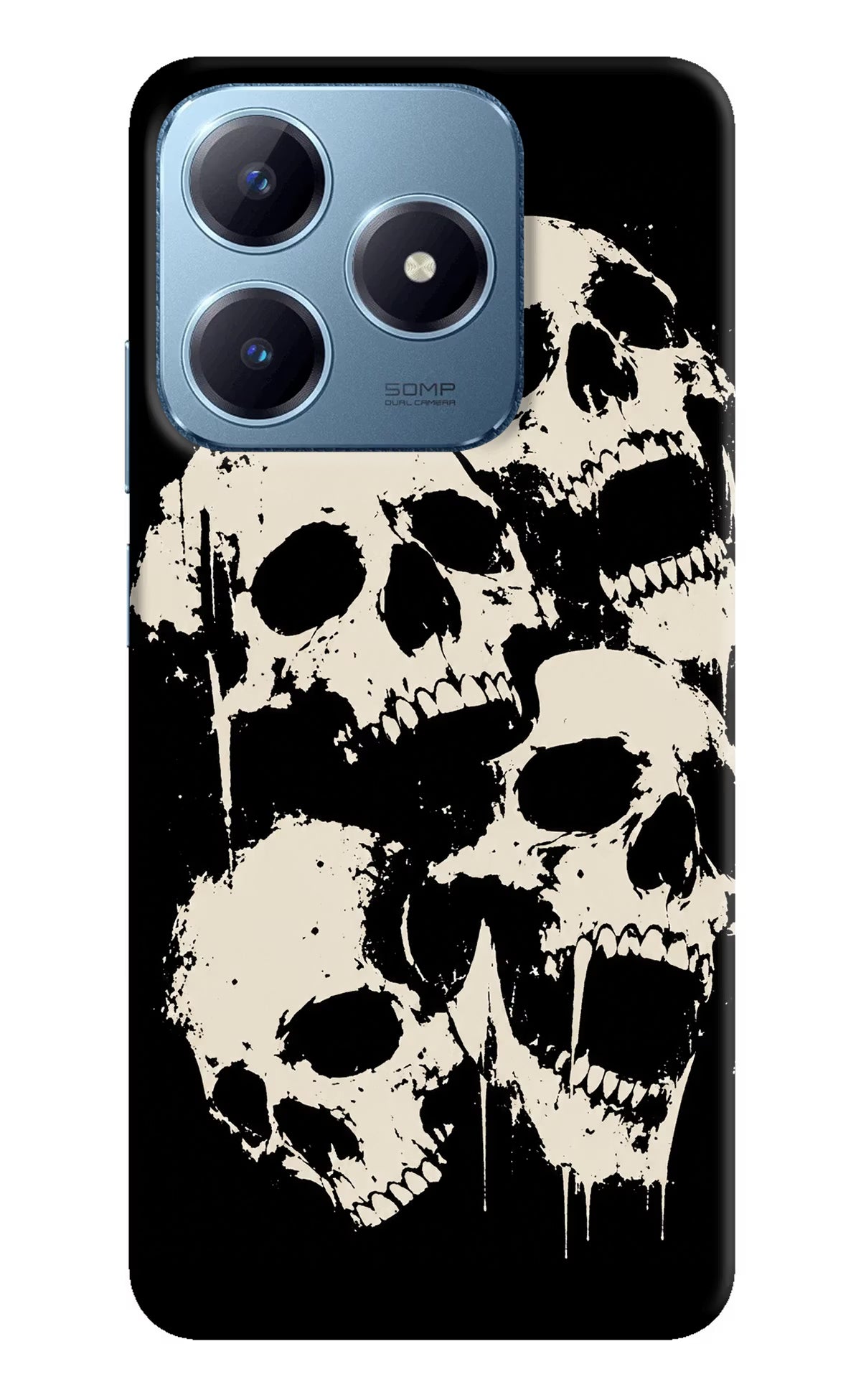 Dead Stack Realme Narzo N63 Hard Case Back Cover by Casekaro