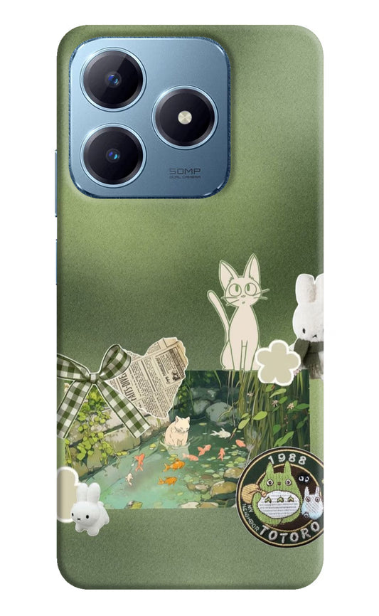 Aesthetic anime Realme Narzo N63 Back Cover