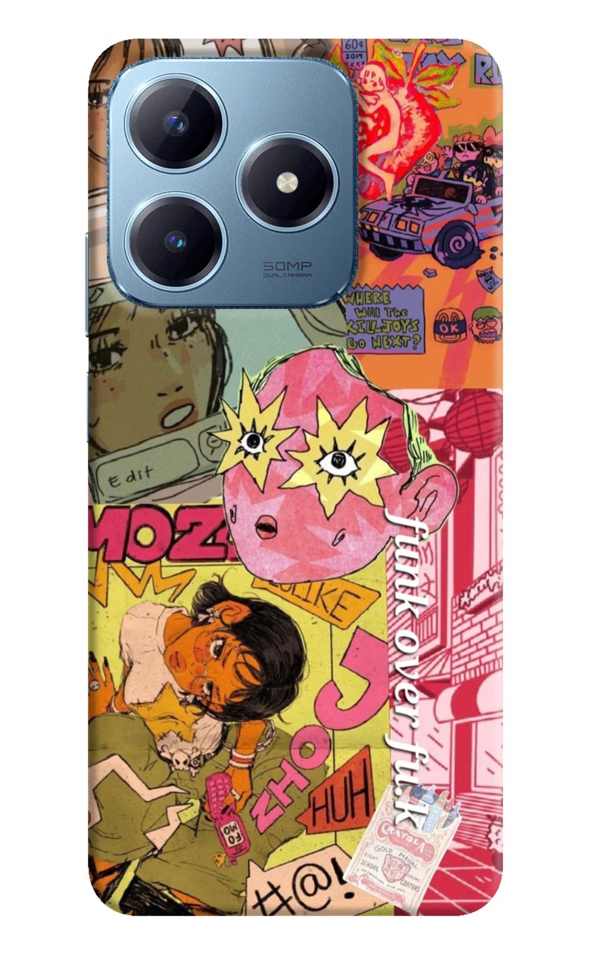 Funkover Realme Narzo N63 Back Cover