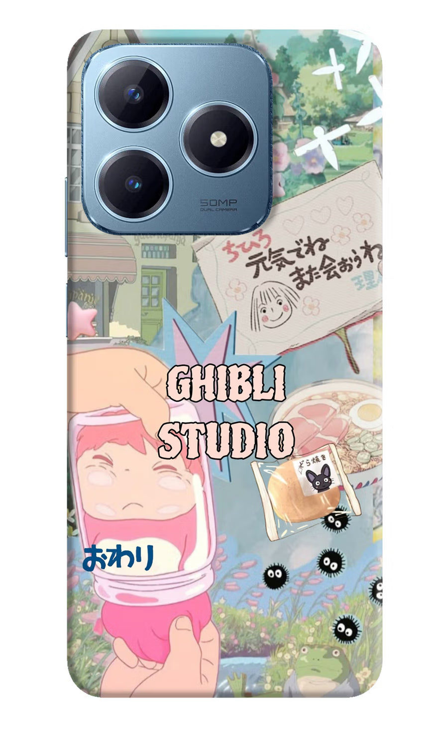 Studio Ghibli Realme Narzo N63 Back Cover, Hard case