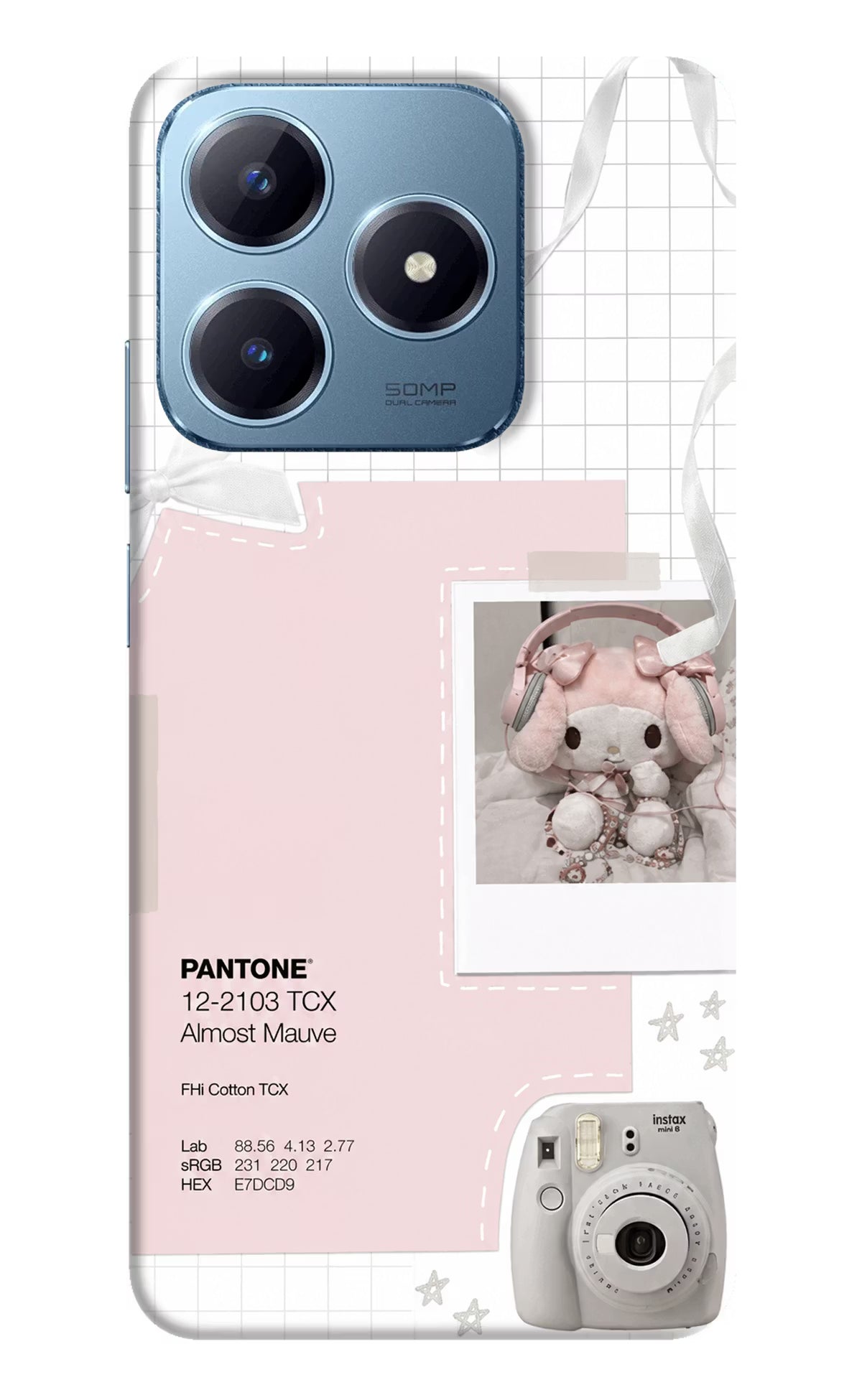 Pantone Asthetic Realme Narzo N63 Back Cover