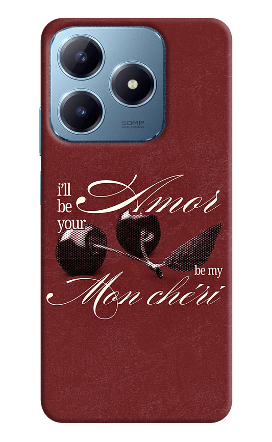 Velvet Cherry Realme Narzo N63 Hard Case Back Cover by Casekaro