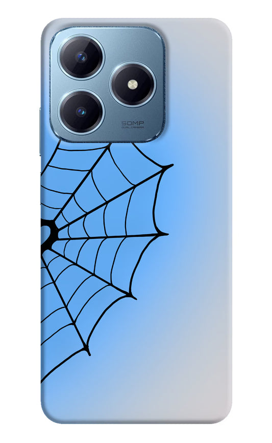 Blue Web Realme Narzo N63 Hard Case Back Cover by Casekaro