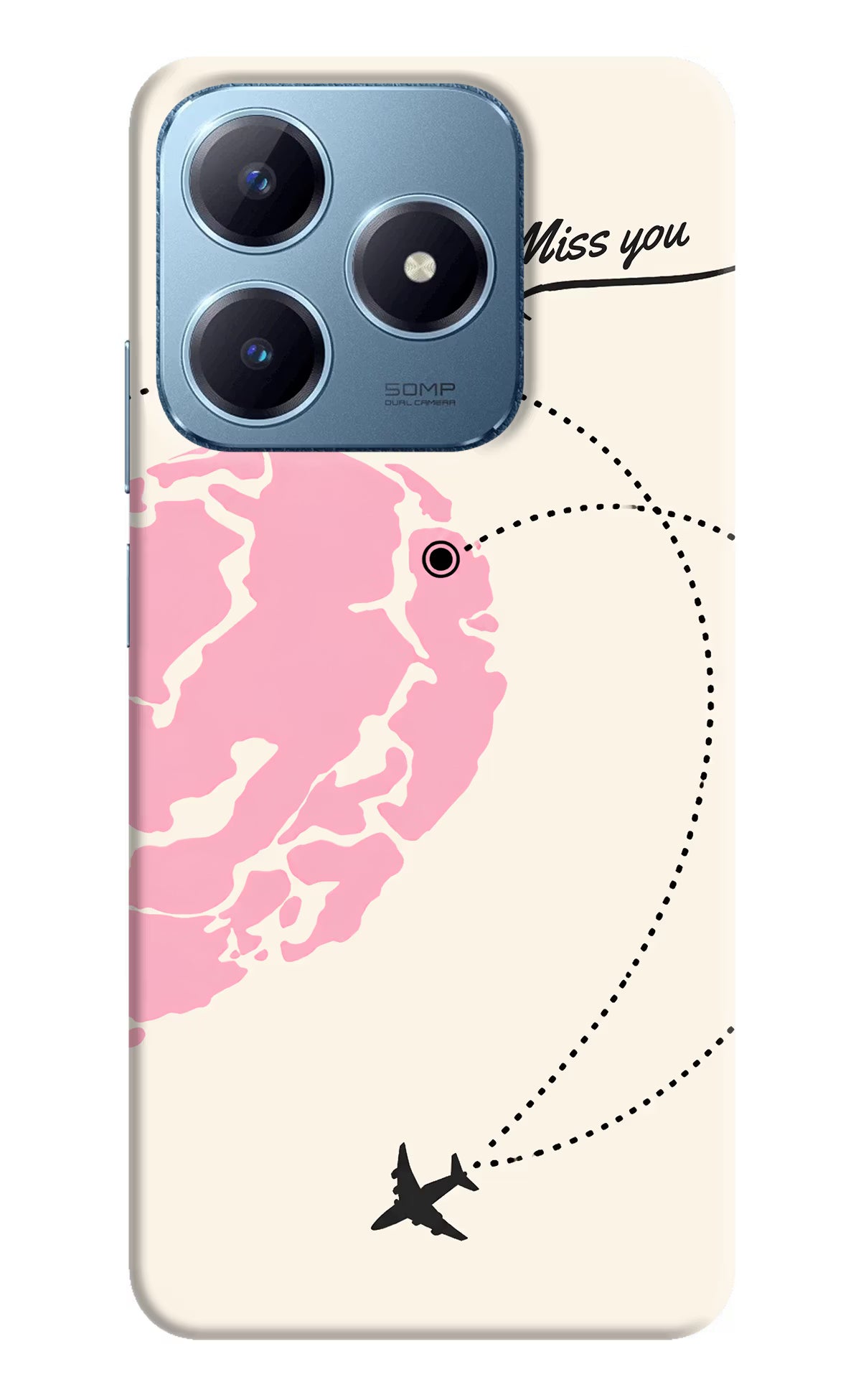 Miss Orbit Realme Narzo N63 Back Cover