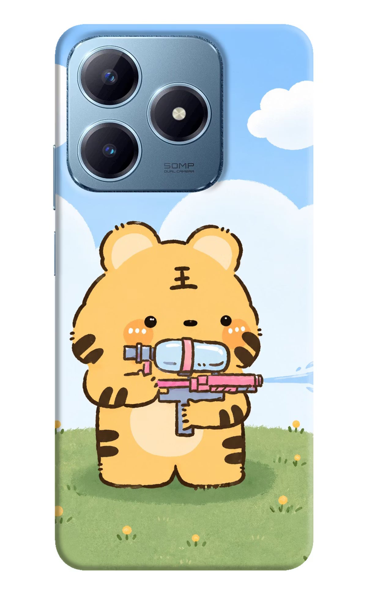 Tiger Treat Realme Narzo N63 Back Cover