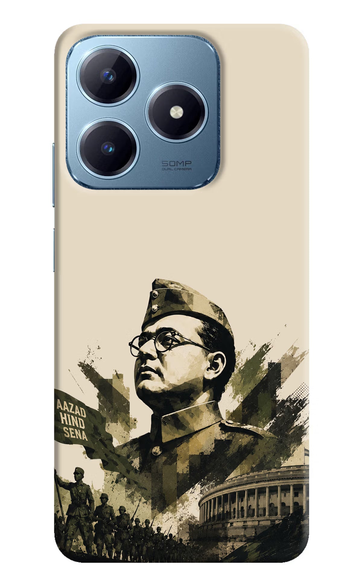 Netaji Rising Realme Narzo N63 Back Cover