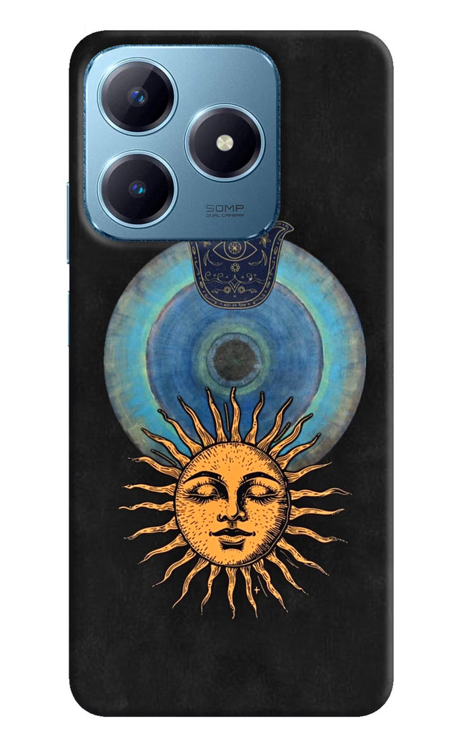 Divine Sun Realme Narzo N63 Hard Case Back Cover by Casekaro