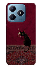 Midnight Cat Realme Narzo N63 Hard Case Back Cover by Casekaro