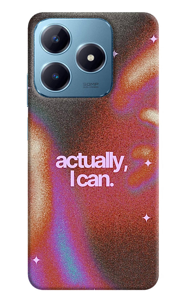 Pink Aura Realme Narzo N63 Hard Case Back Cover by Casekaro