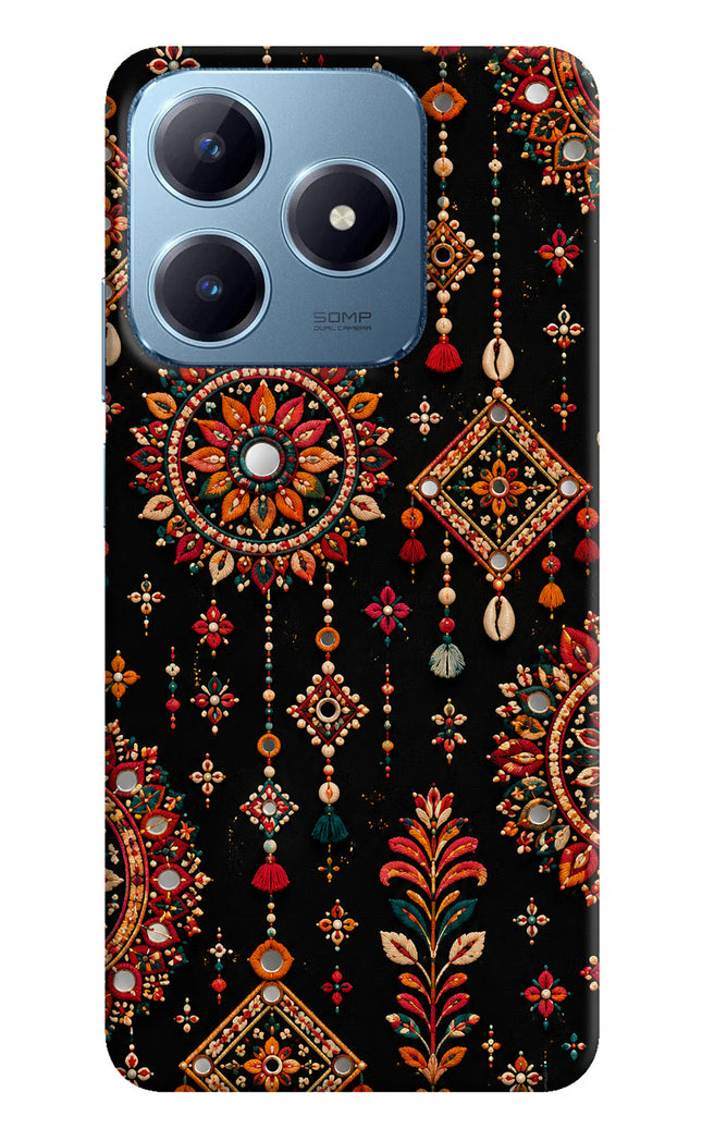 Boho Noir Realme Narzo N63 Hard Case Back Cover by Casekaro