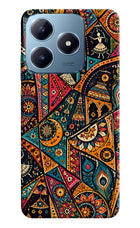 Folk Print Realme Narzo N63 Hard Case Back Cover by Casekaro