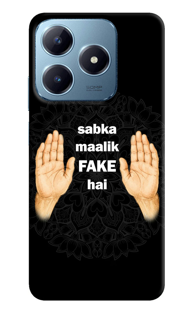 Sabka Malik Fake Realme Narzo N63 Back Cover