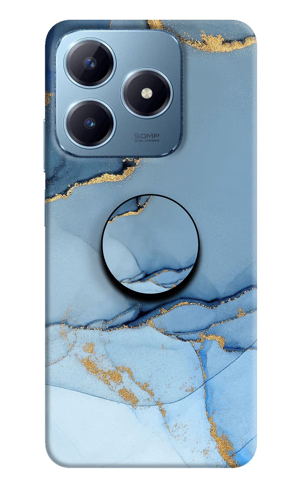 Blue Marble Realme Narzo N63 Pop Case by Casekaro