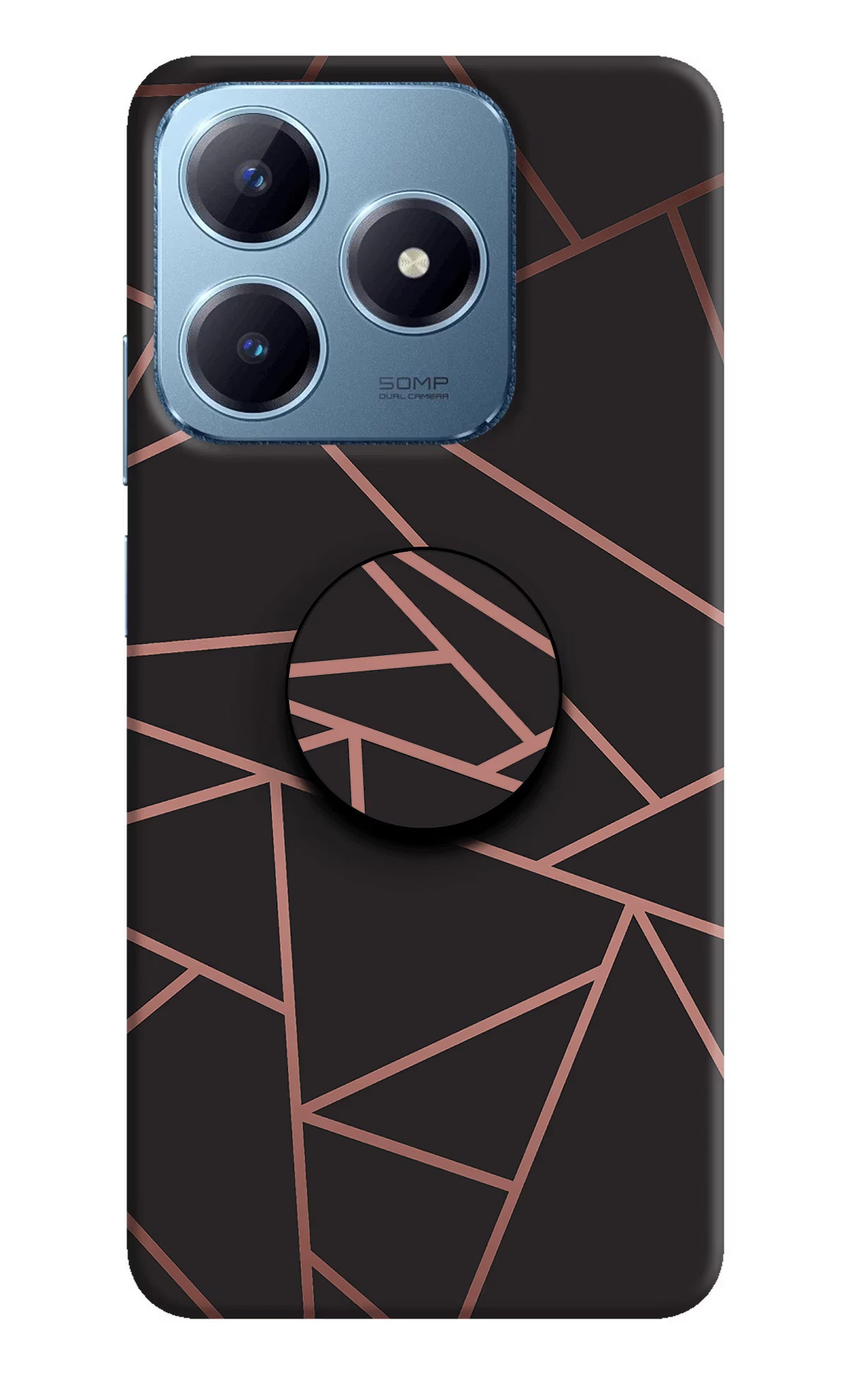 Geometric Pattern Realme Narzo N63 Pop Case by Casekaro