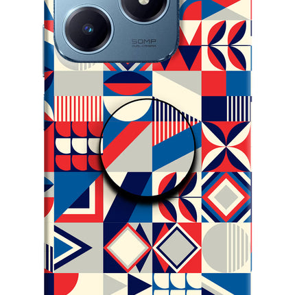 Colorful Pattern Realme Narzo N63 Pop Case by Casekaro