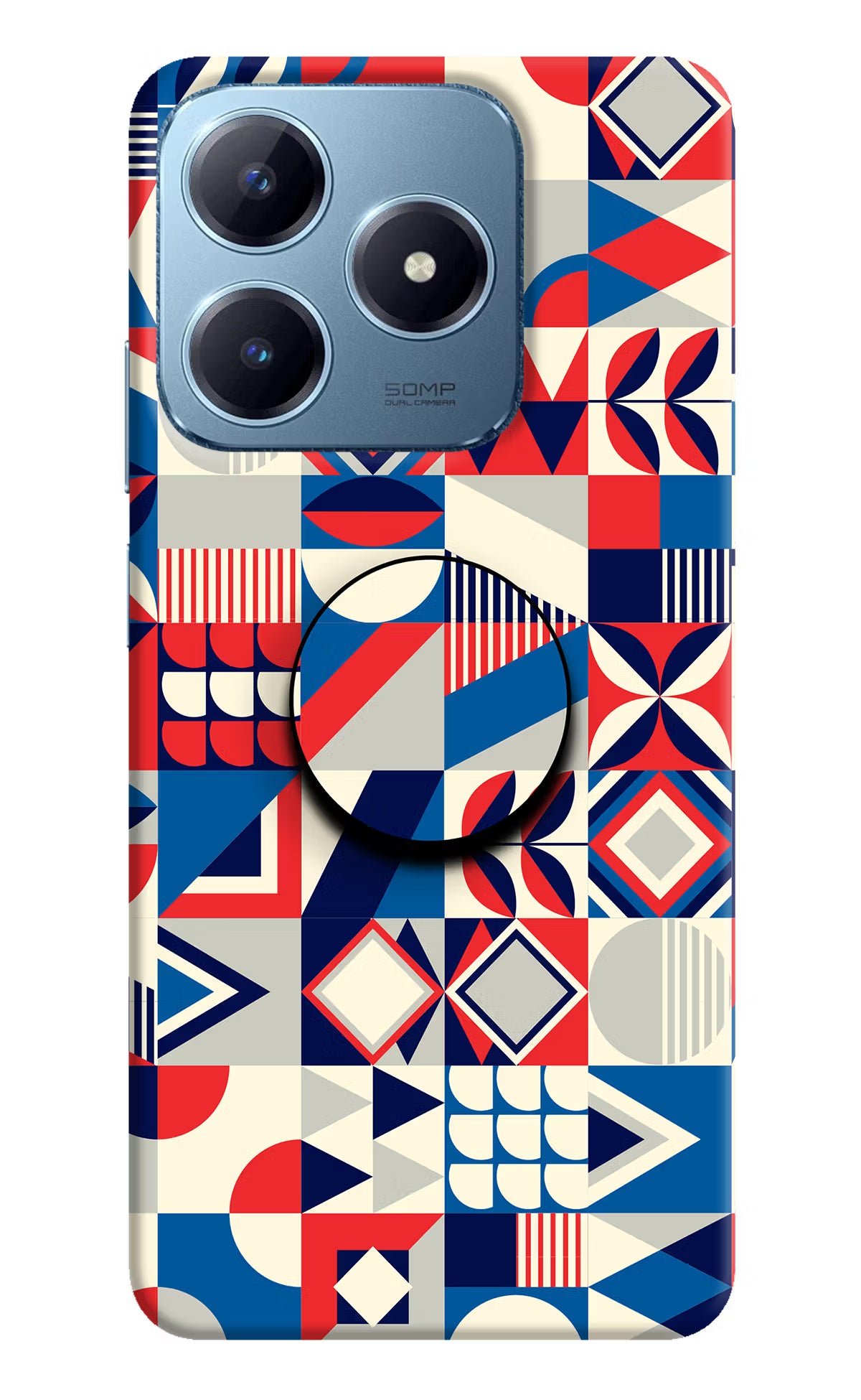 Colorful Pattern Realme Narzo N63 Pop Case by Casekaro