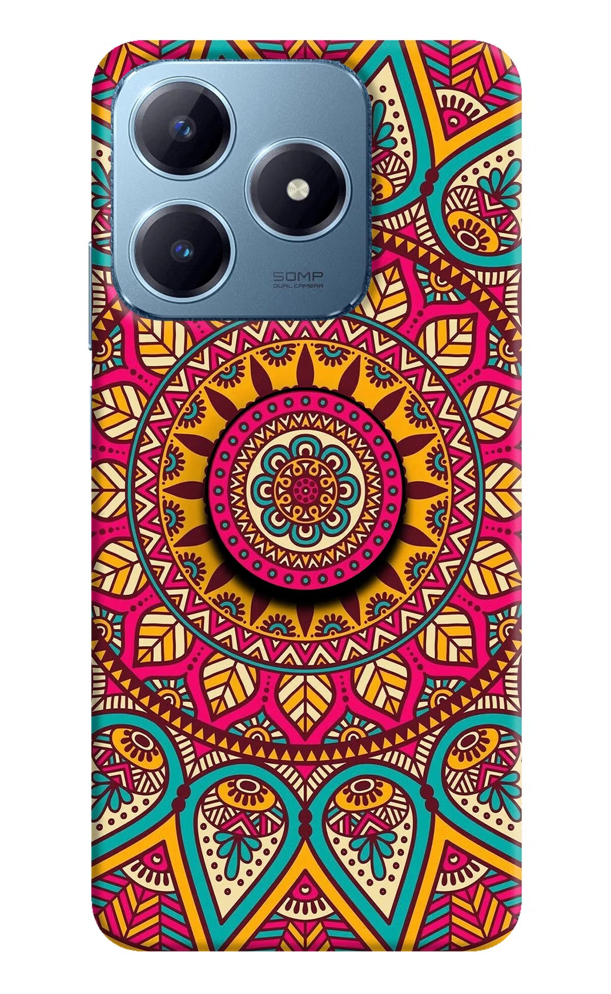 Mandala Realme Narzo N63 Pop Case by Casekaro