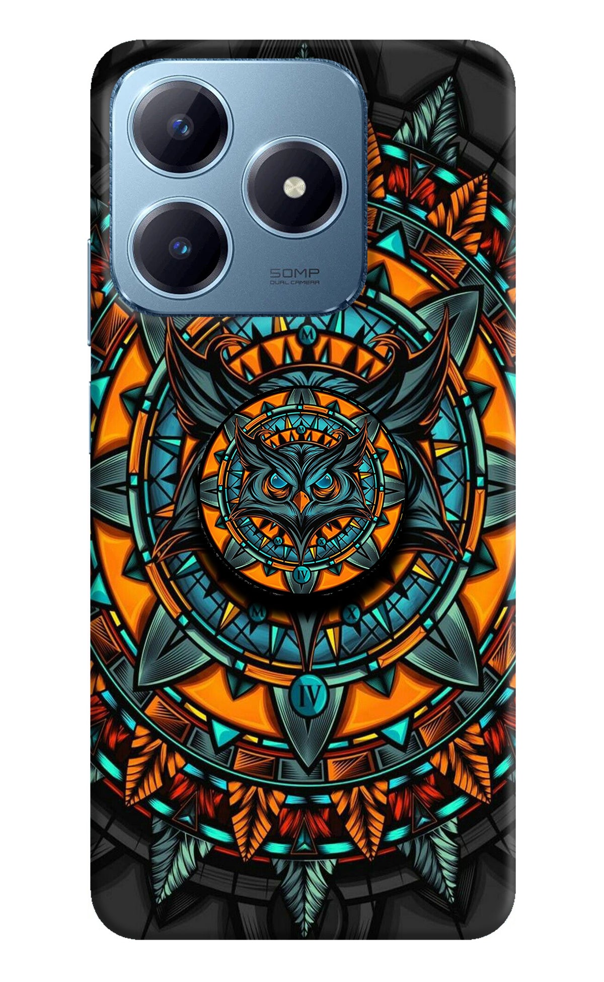 Angry Owl Realme Narzo N63 Pop Case