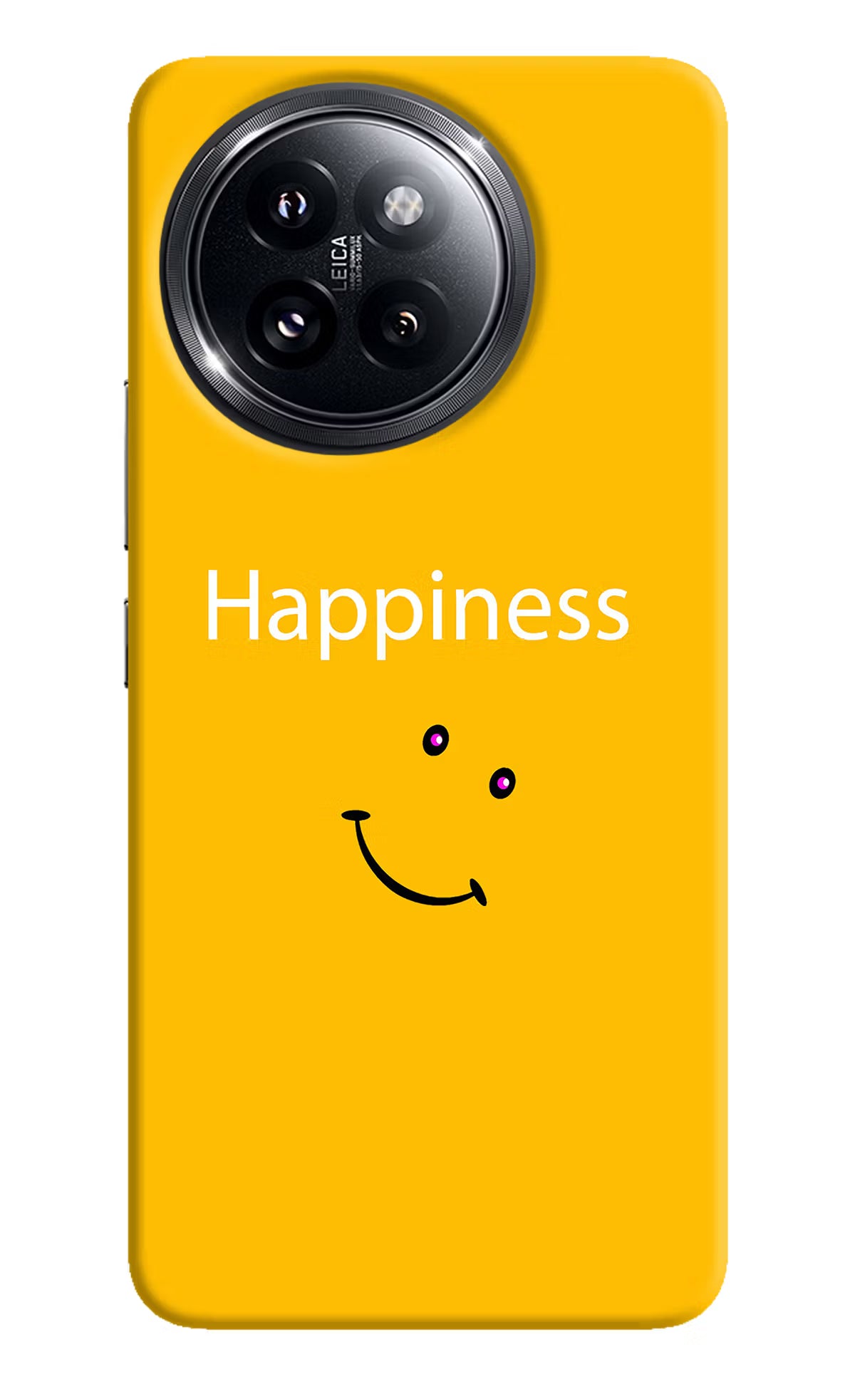 Happiness With Smiley Xiaomi 14 Civi Hard Case Back Cover by Casekaro