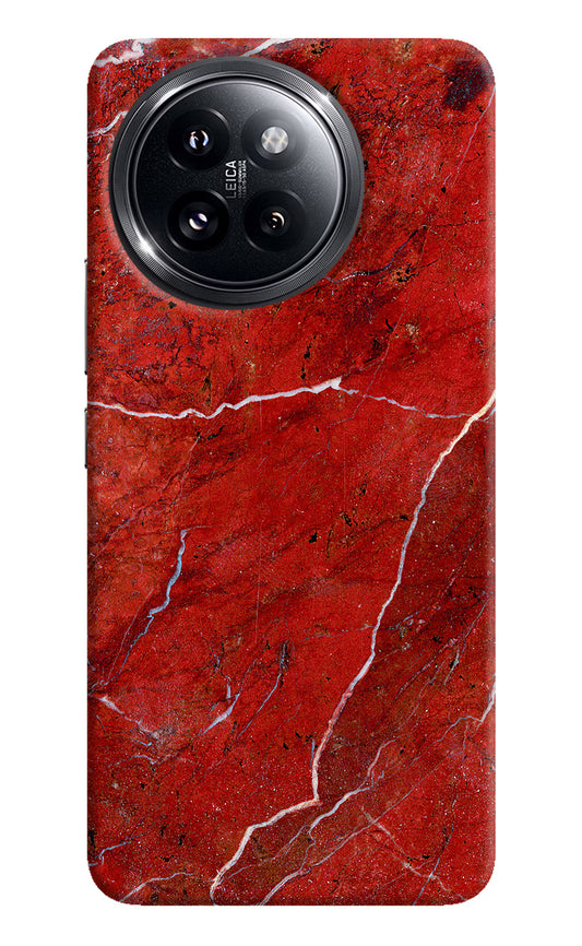 Red Marble Design Xiaomi 14 Civi Hard Case Back Cover by Casekaro