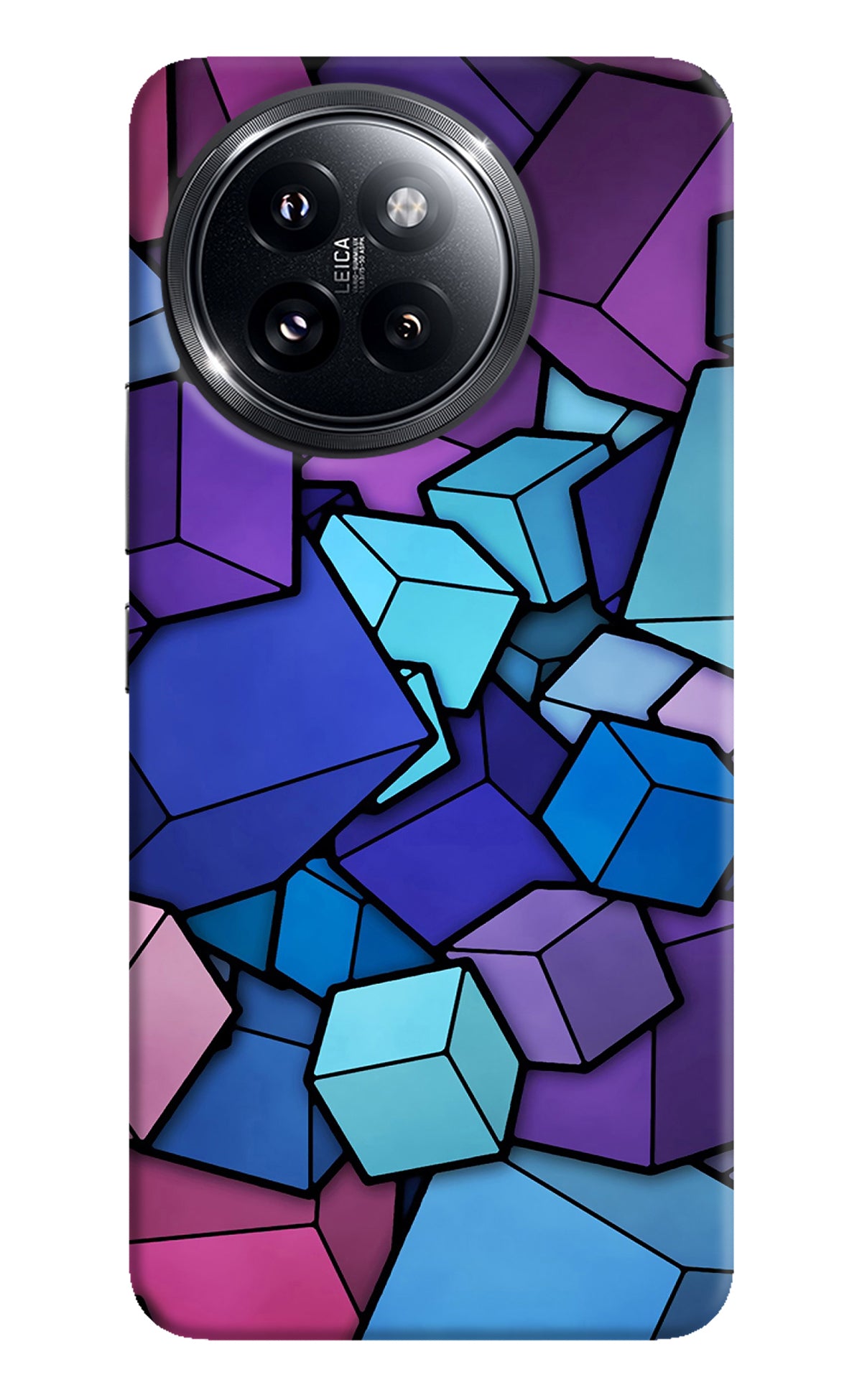 Cubic Abstract Xiaomi 14 Civi Back Cover