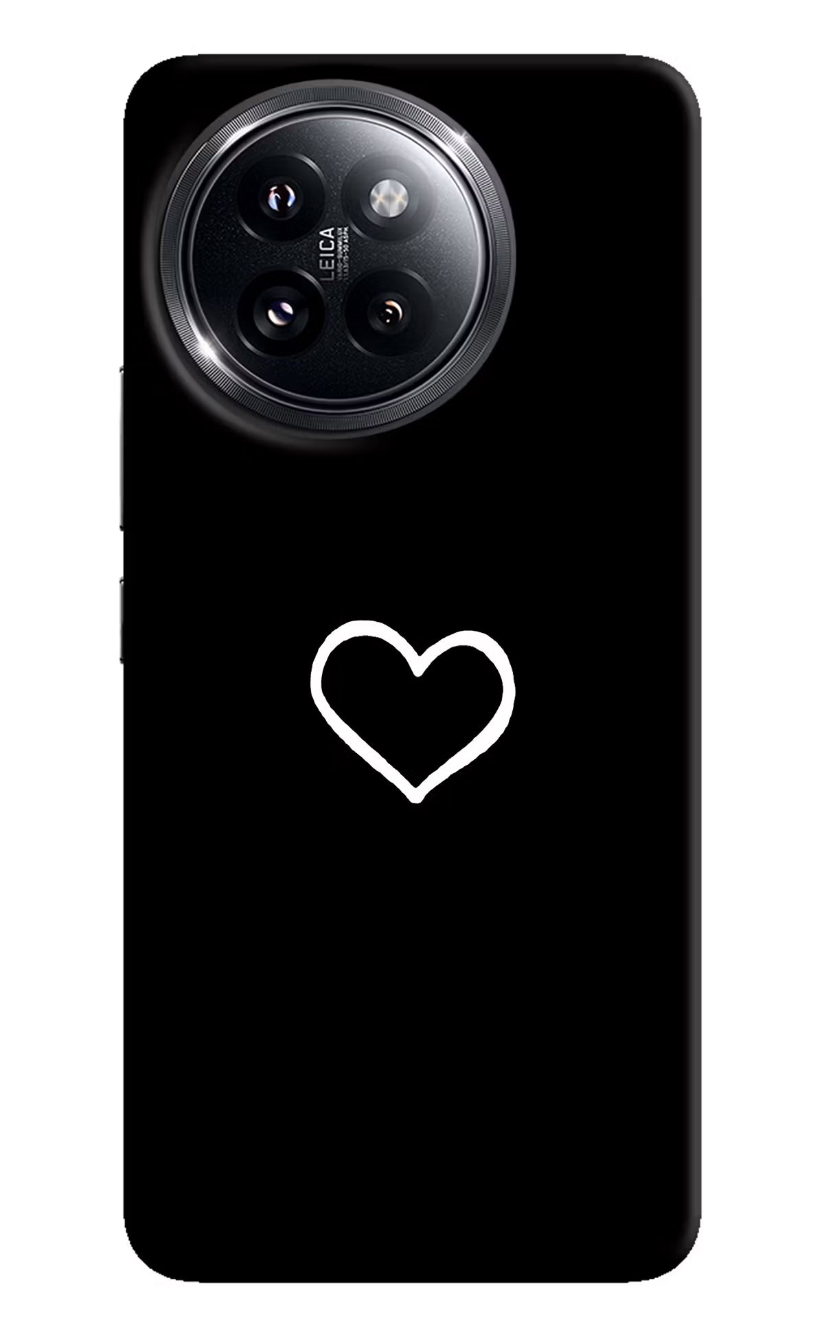Heart Xiaomi 14 Civi Hard Case Back Cover by Casekaro