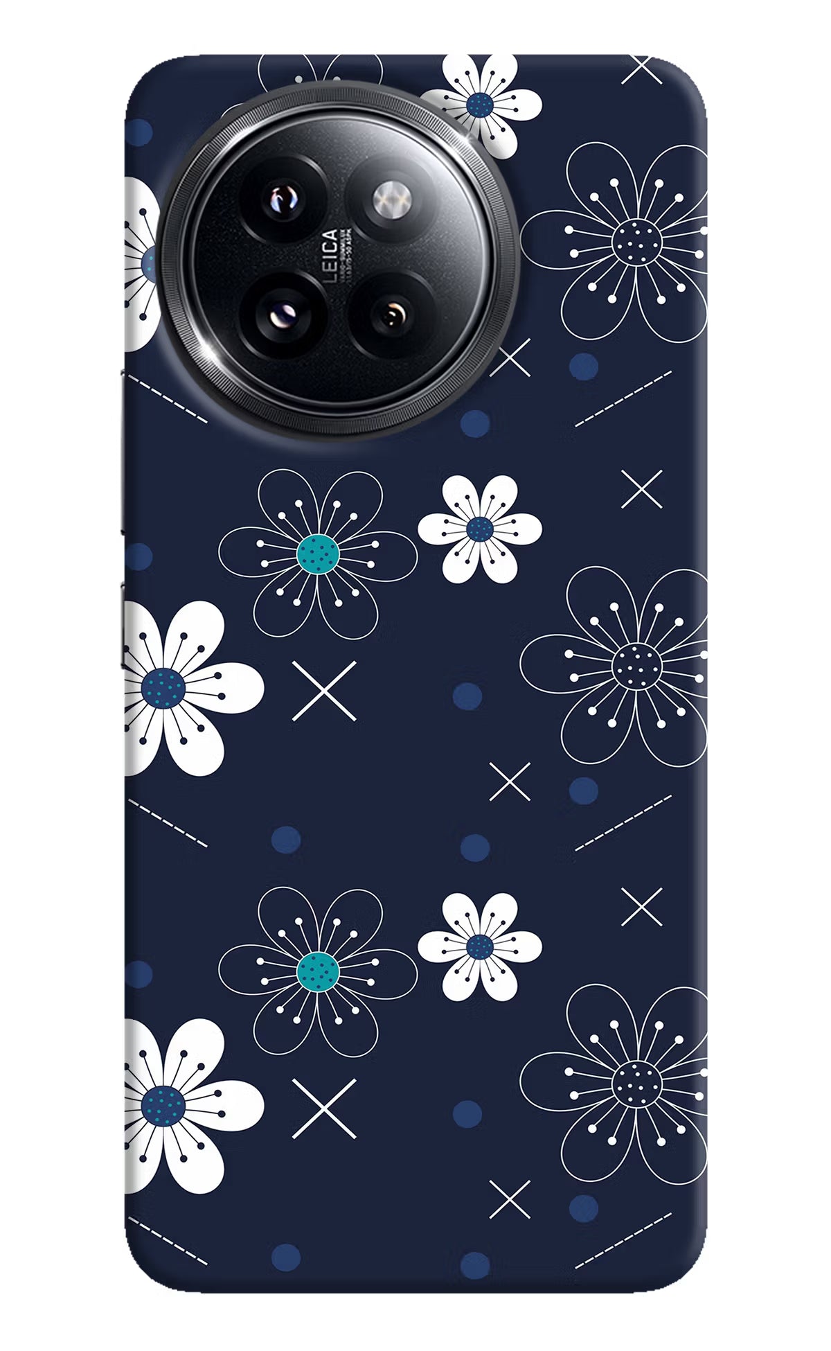 Flowers Xiaomi 14 Civi Hard Case Back Cover by Casekaro