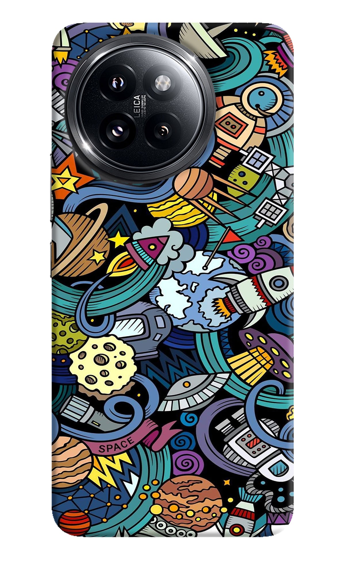 Space Abstract Xiaomi 14 Civi Back Cover