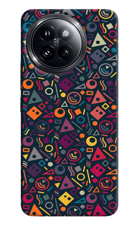 Geometric Abstract Xiaomi 14 Civi Hard Case Back Cover by Casekaro