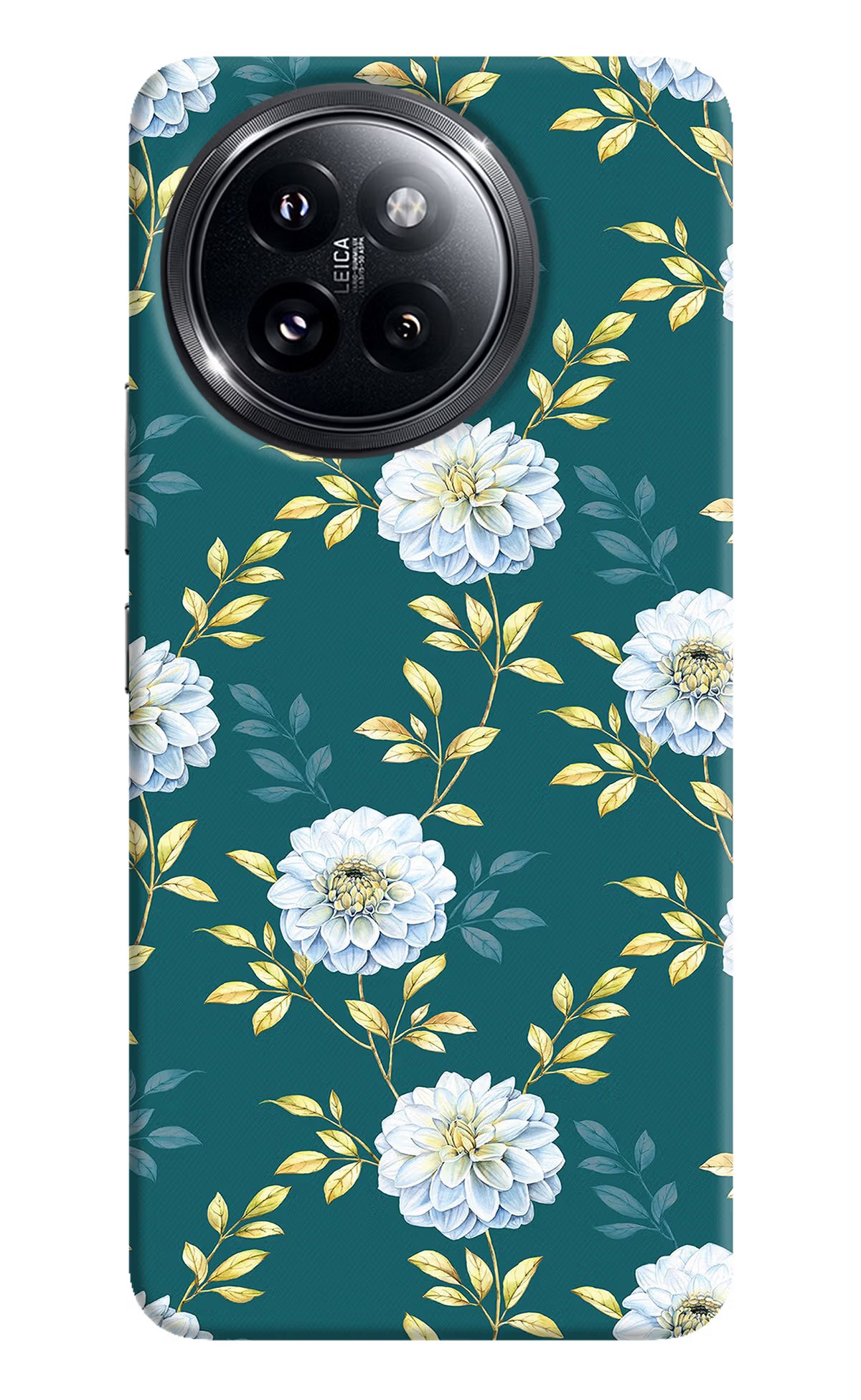 Flowers Xiaomi 14 Civi Hard Case Back Cover by Casekaro