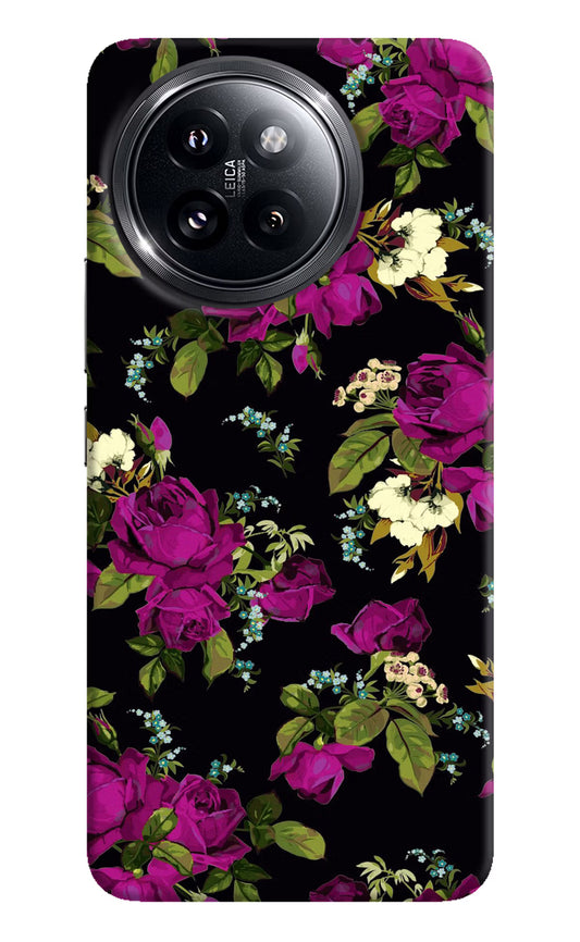 Flowers Xiaomi 14 Civi Hard Case Back Cover by Casekaro