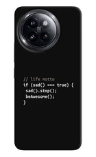 Life Motto Code Xiaomi 14 Civi Hard Case Back Cover by Casekaro